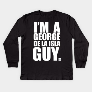 George de la Isla Guy Kids Long Sleeve T-Shirt